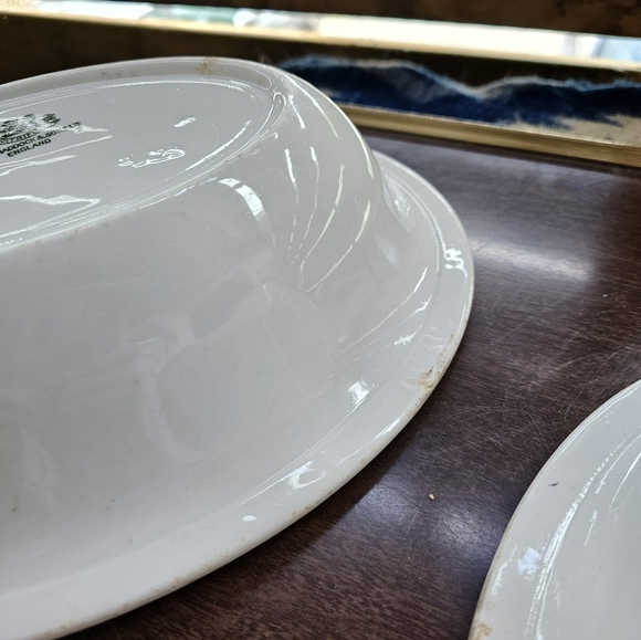 White Ironstone Serving Dishes Vintage - Picture 4 of 8